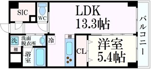 住吉駅 徒歩4分 2階の物件間取画像